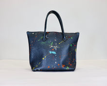 Load image into Gallery viewer, The Jay Z bag Metallic Navy-Alexander Boyce Studios