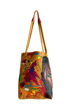 Load image into Gallery viewer, Ms Jones Handmade Painted Leather Tote-Alexander Boyce Studios