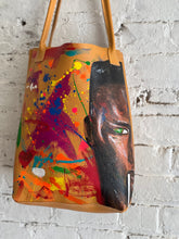 Load image into Gallery viewer, Ms Jones Handmade Painted Leather Tote-Alexander Boyce Studios