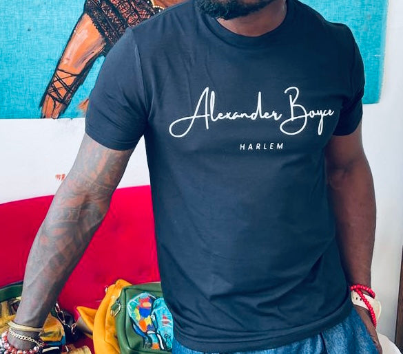 Alexander Boyce Logo T-shirt (Black)-Alexander Boyce Studios