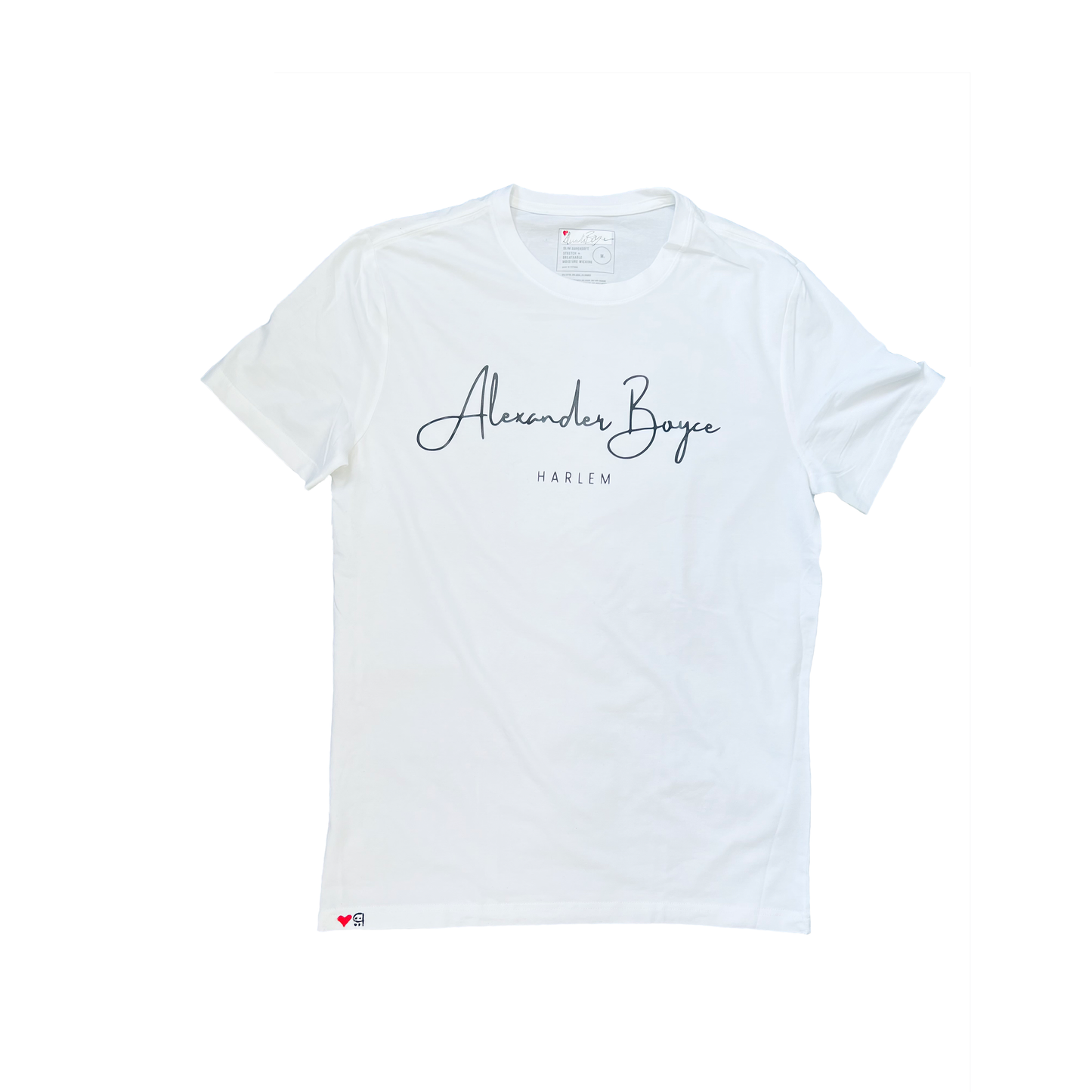 Alexander Boyce Logo T-shirt (White)-Alexander Boyce Studios