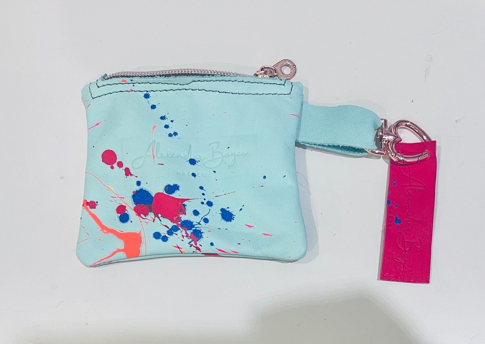 Turquoise Coin purse-Alexander Boyce Studios