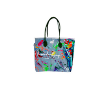 Load image into Gallery viewer, Denim Elephant Bucket Tote
