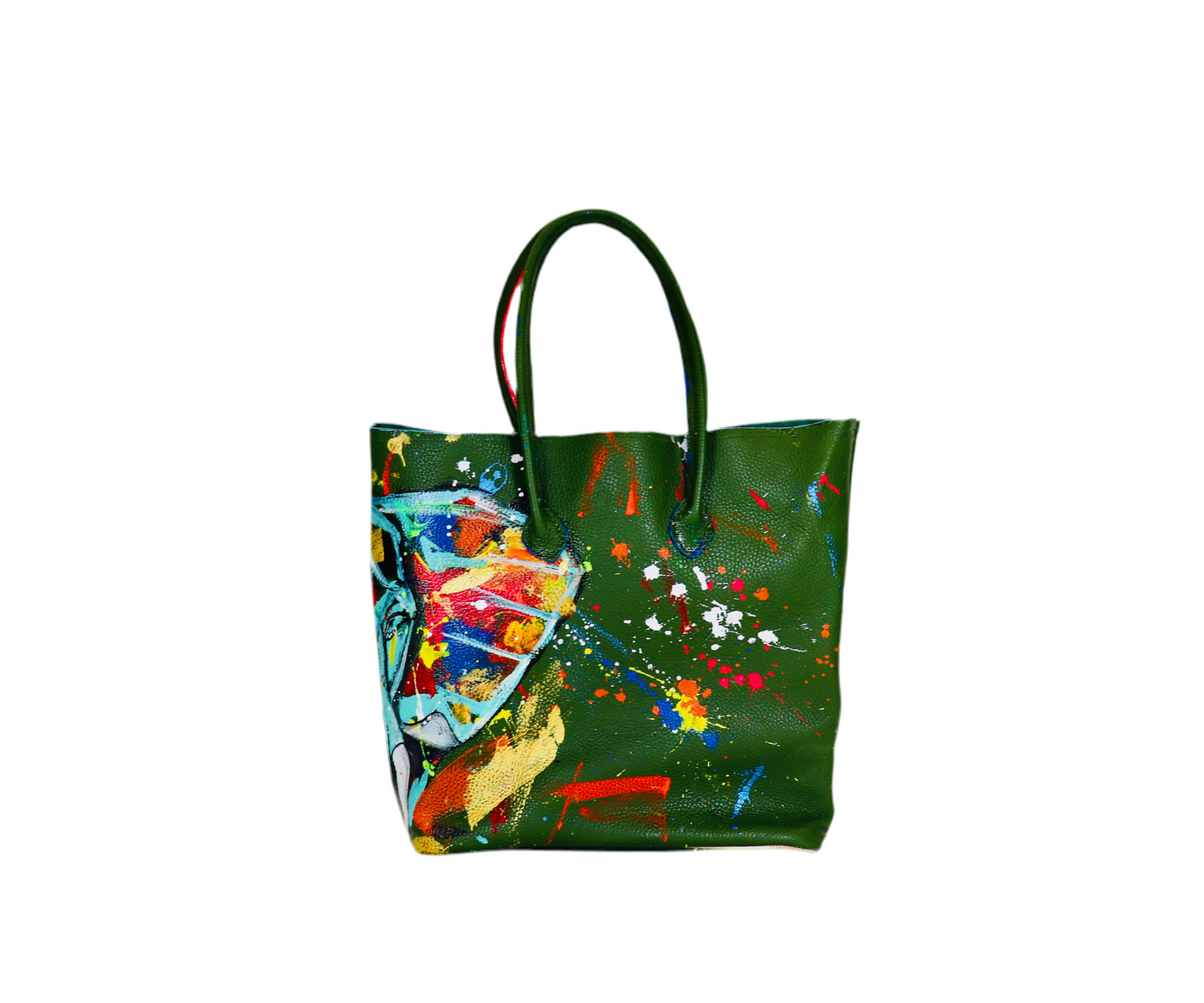 The Green Elephant Bucket Tote