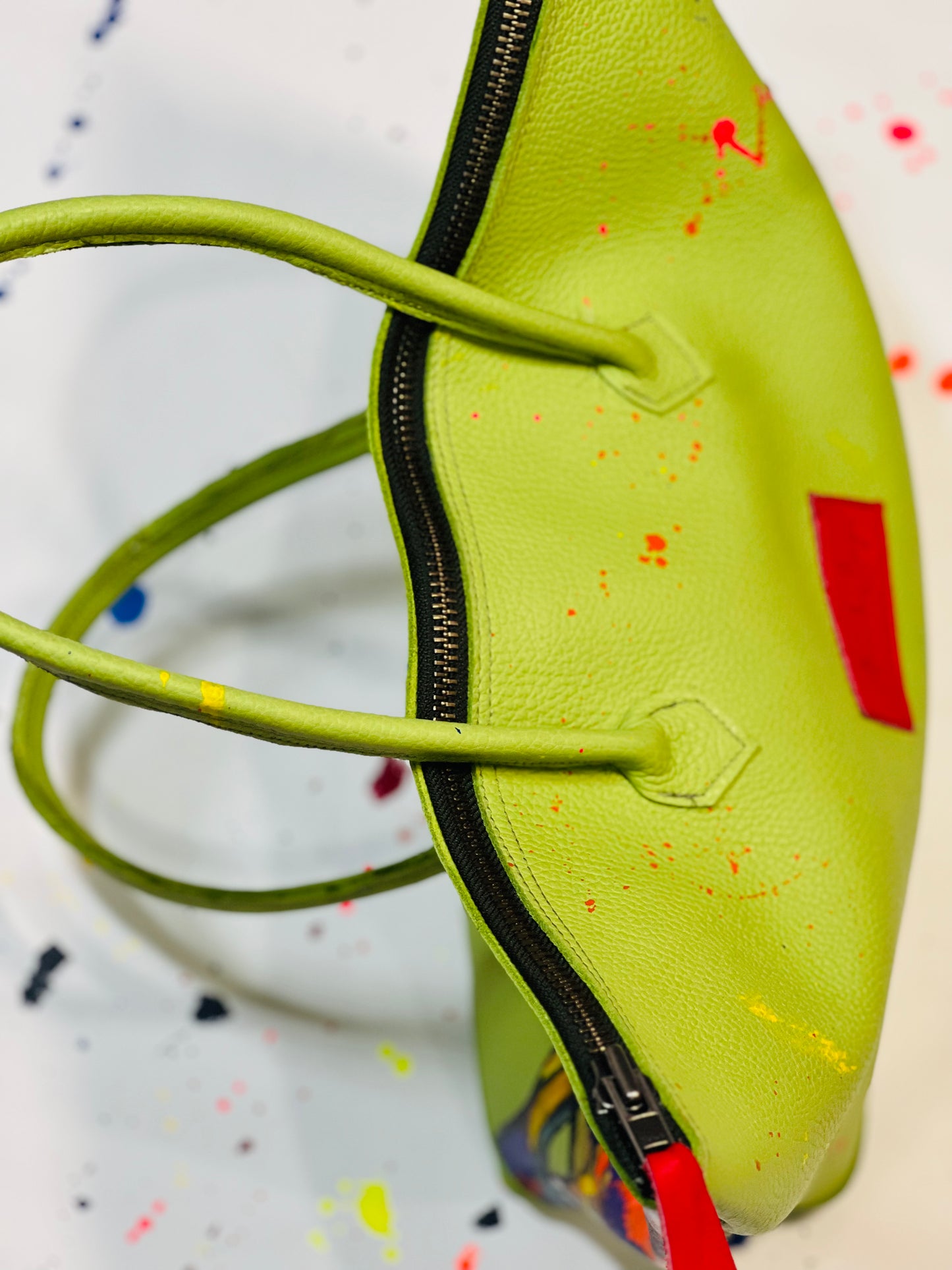 The Jay Z bag Pistachio-Alexander Boyce Studios