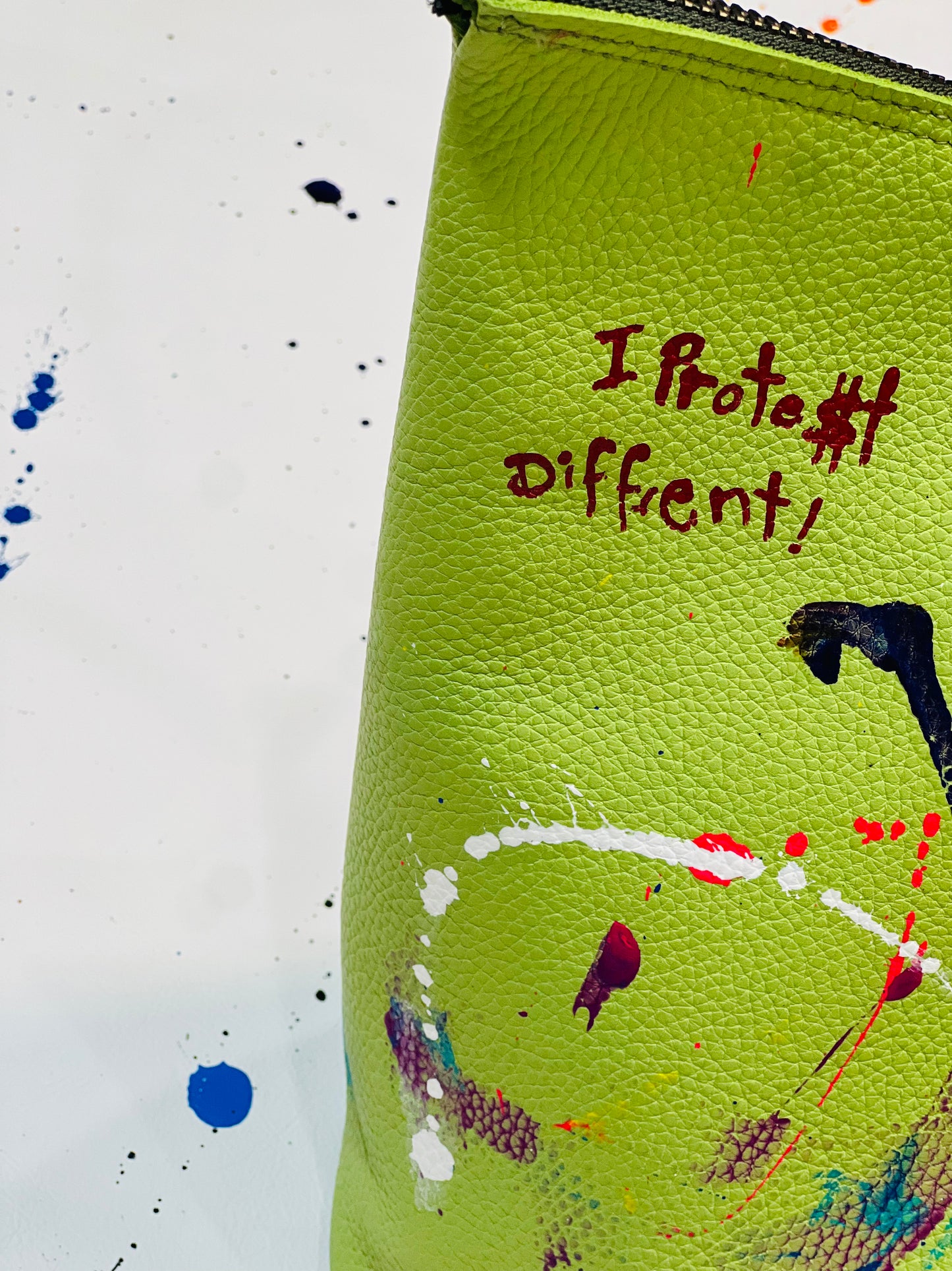 The Jay Z bag Pistachio-Alexander Boyce Studios