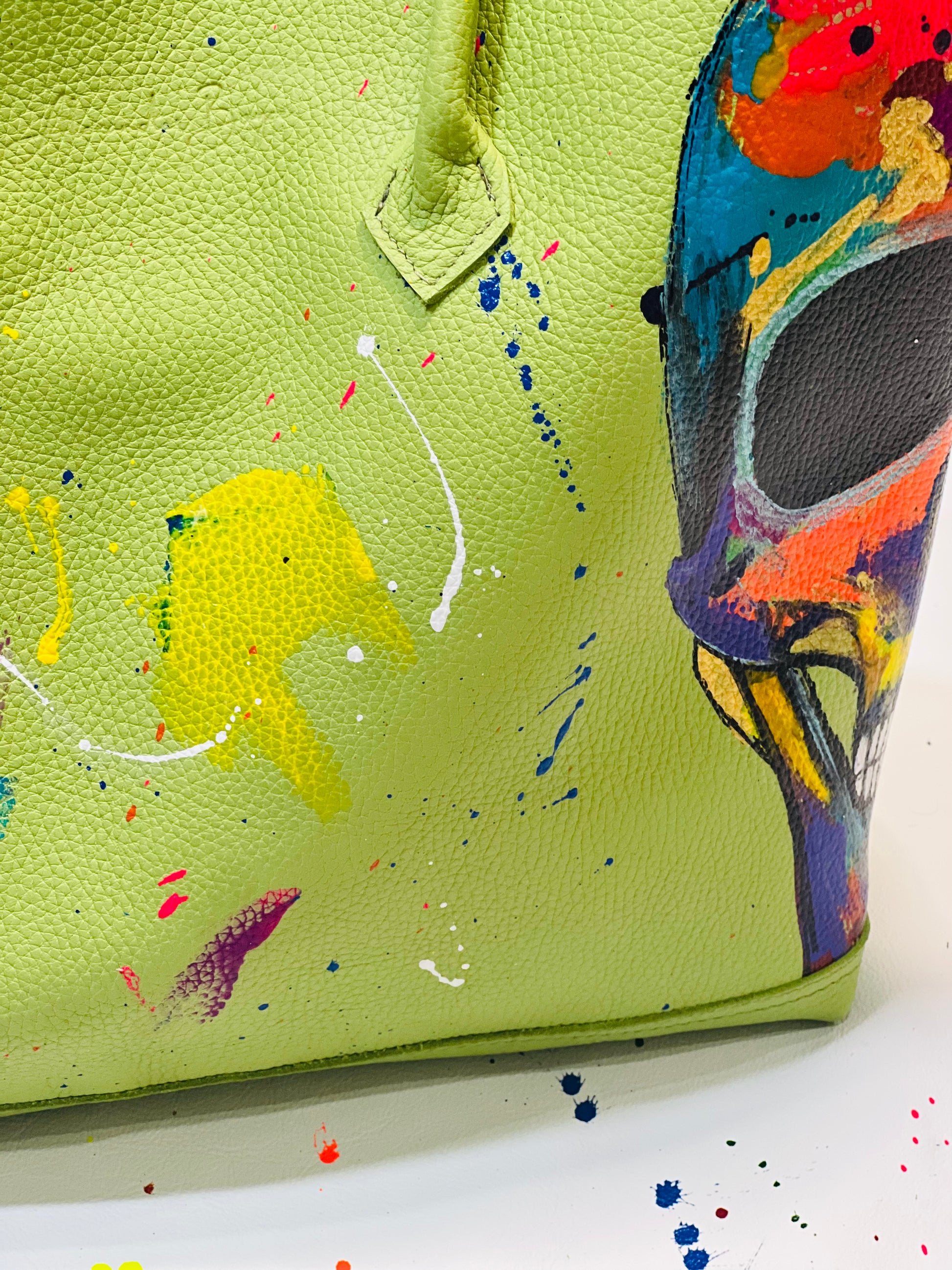 The Jay Z bag Pistachio-Alexander Boyce Studios