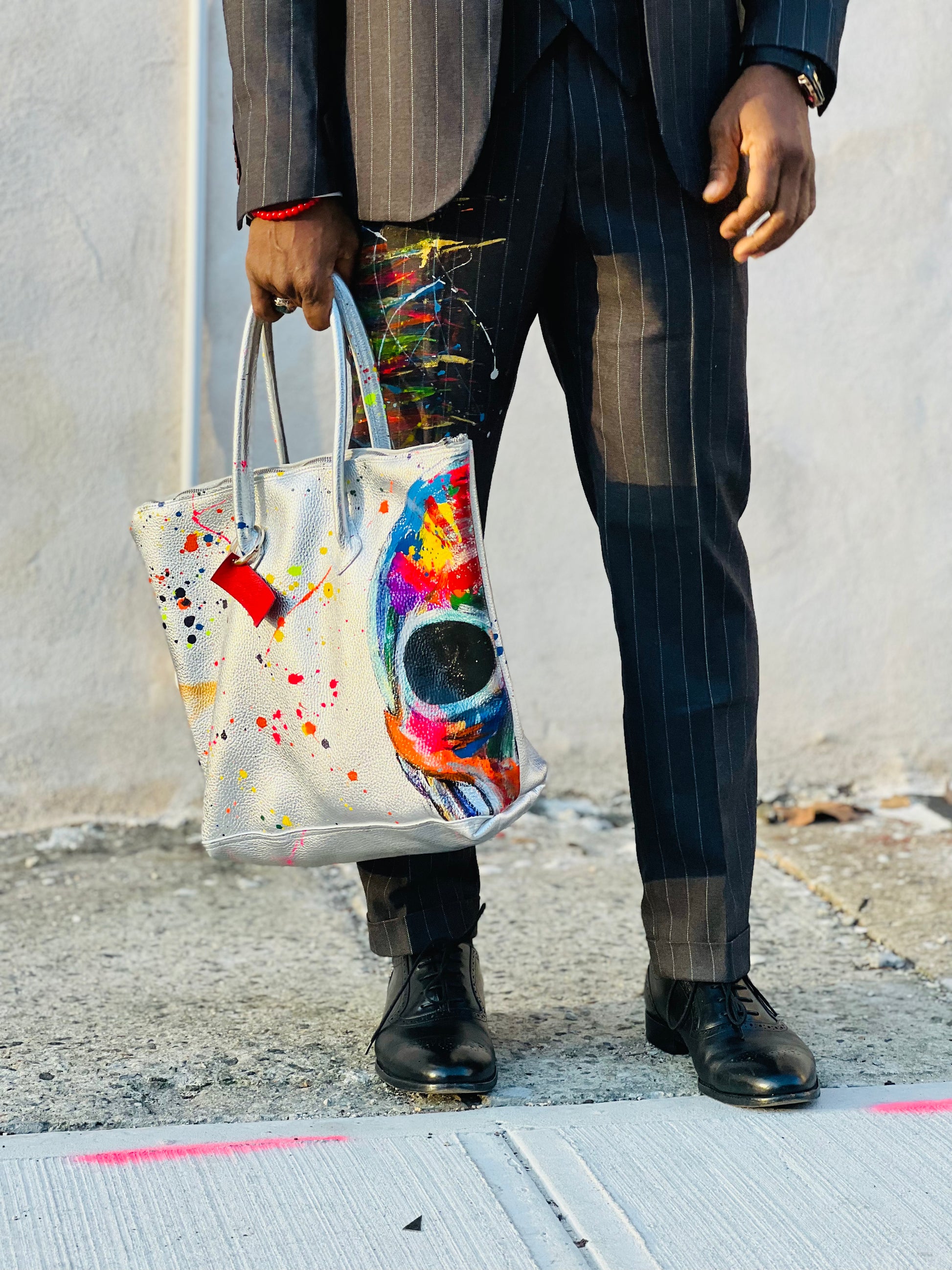 The Tribute pinstripe suit-Alexander Boyce Studios