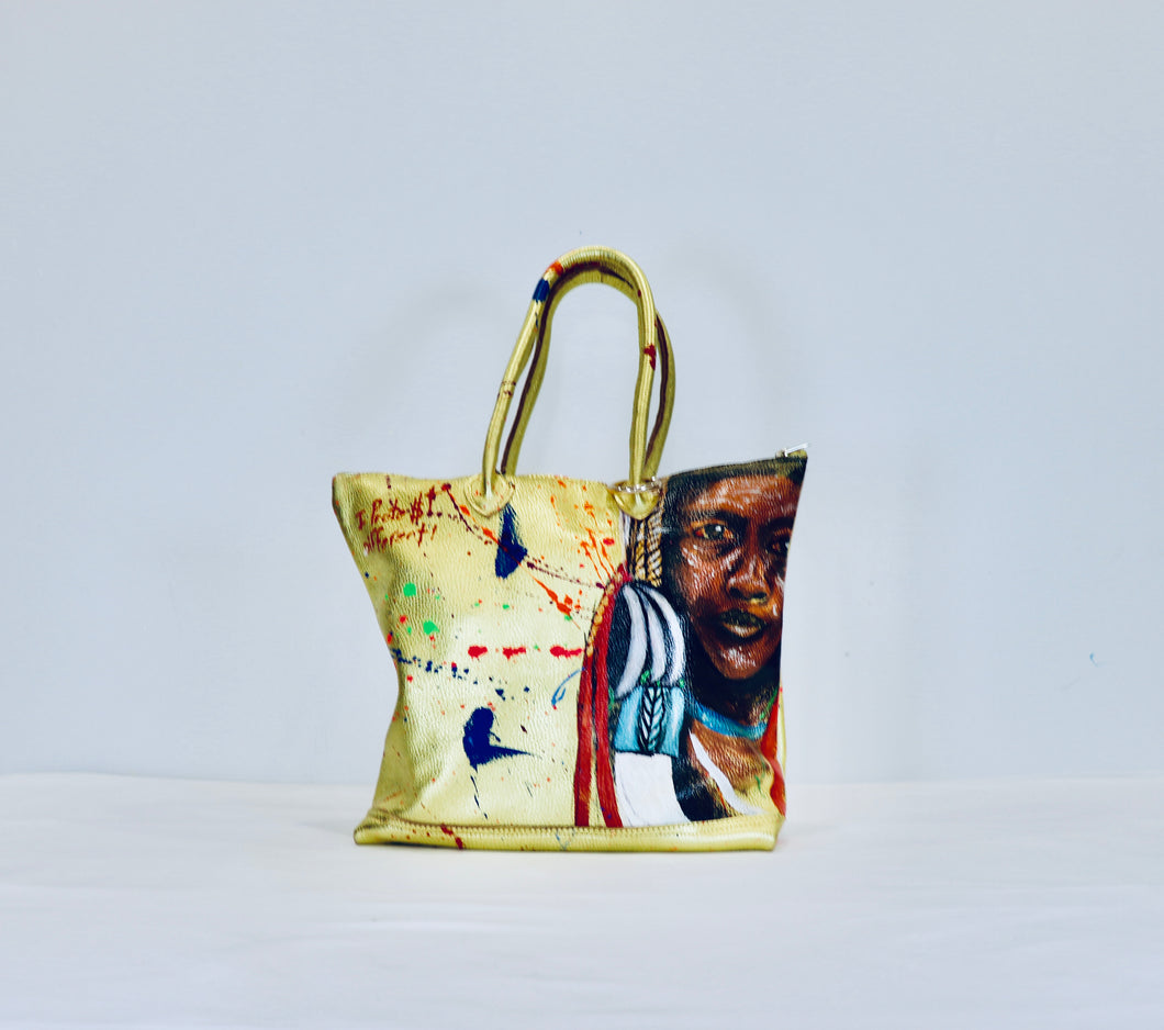 The Golden Mun bag