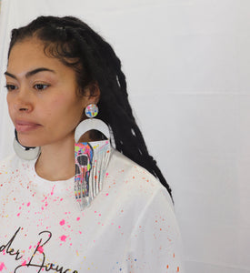 Splash Painted Logo T shirt-Alexander Boyce Studios