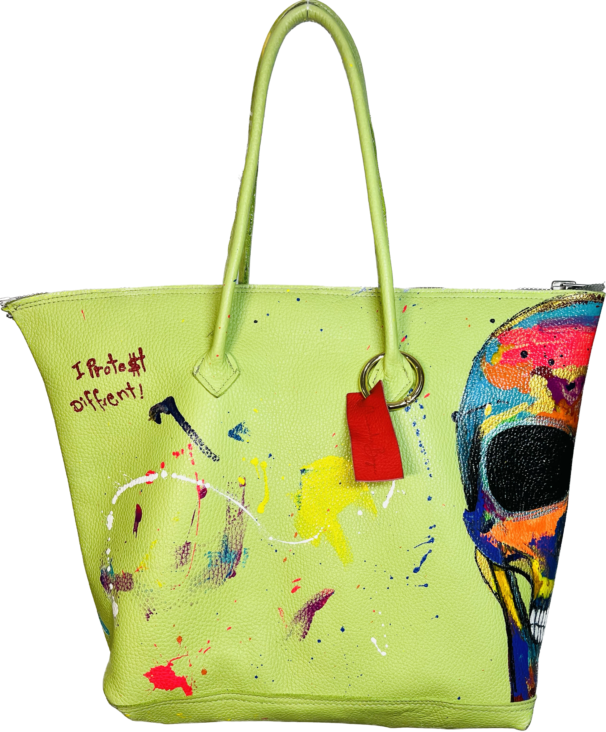 The Jay Z bag Pistachio-Alexander Boyce Studios