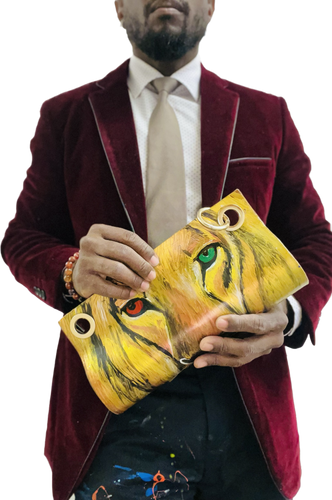 ** NEW** Golden Lion Clutch (Delicacy Series)