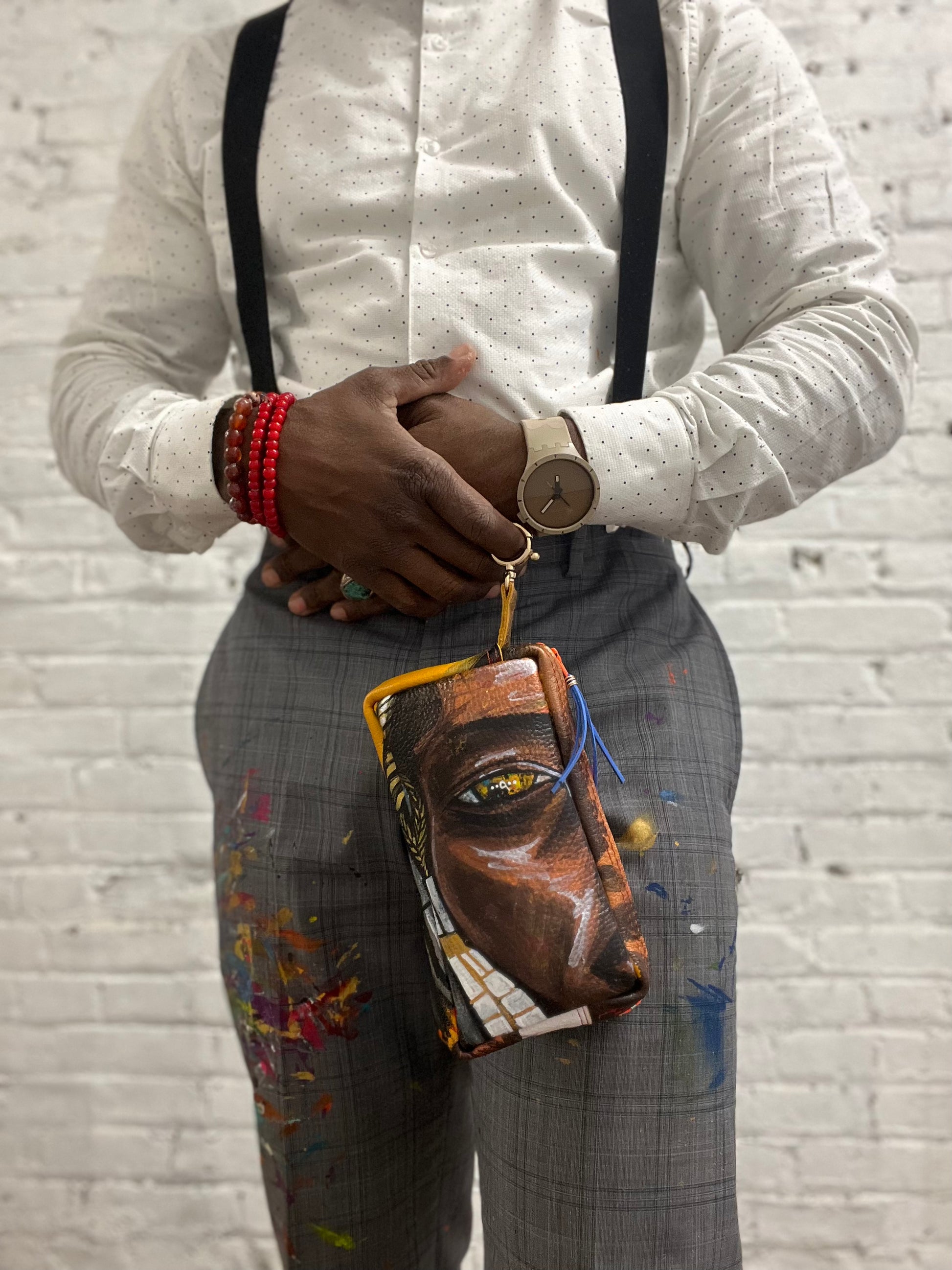 The Mursi phone bag-Alexander Boyce Studios