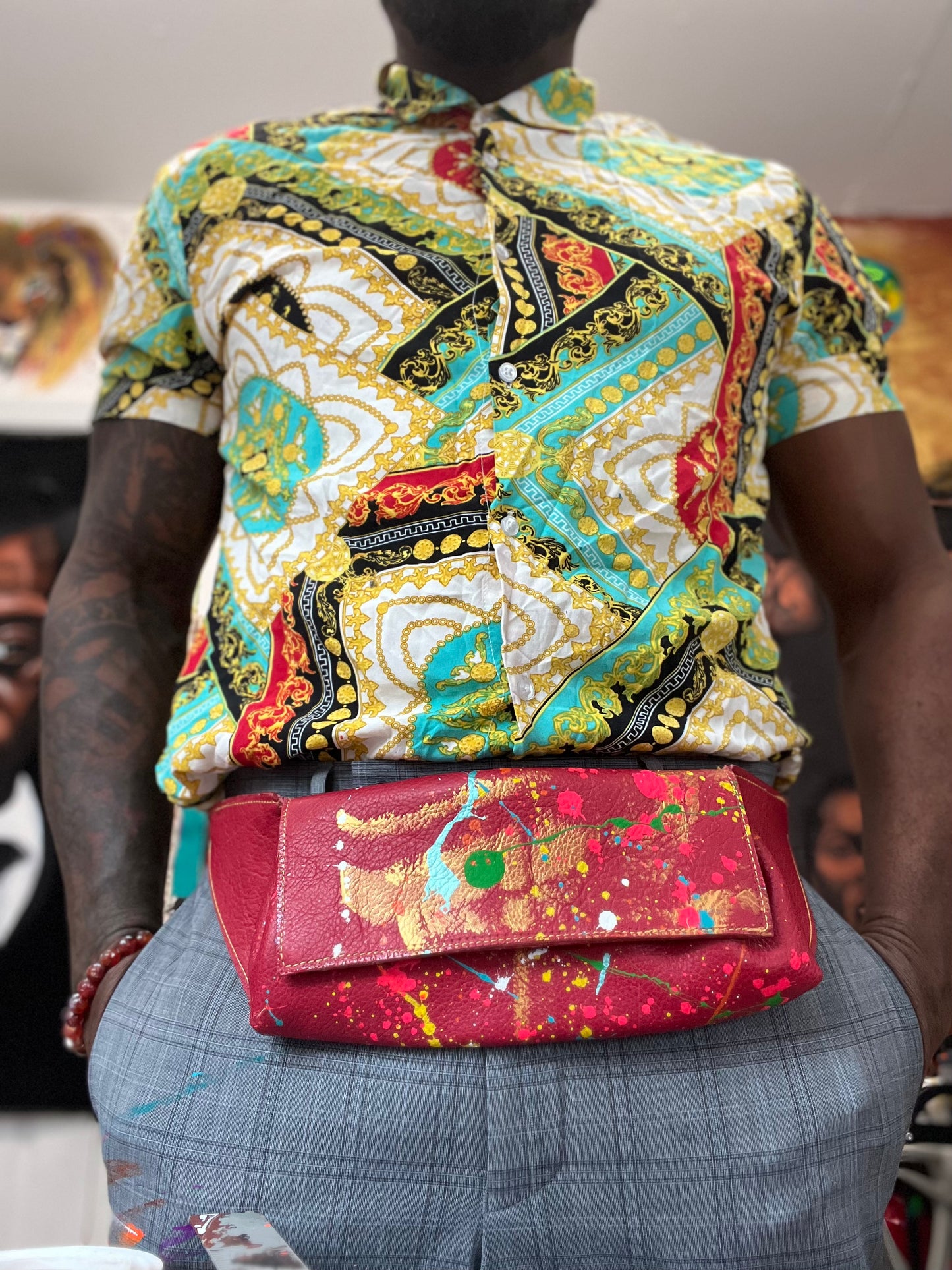 Sac Poche’ Handmade leather-Alexander Boyce Studios