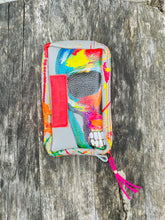 Load image into Gallery viewer, Skull Painted Phone Bag-Alexander Boyce Studios