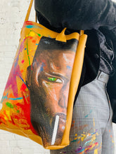 Load image into Gallery viewer, Ms Jones Handmade Painted Leather Tote