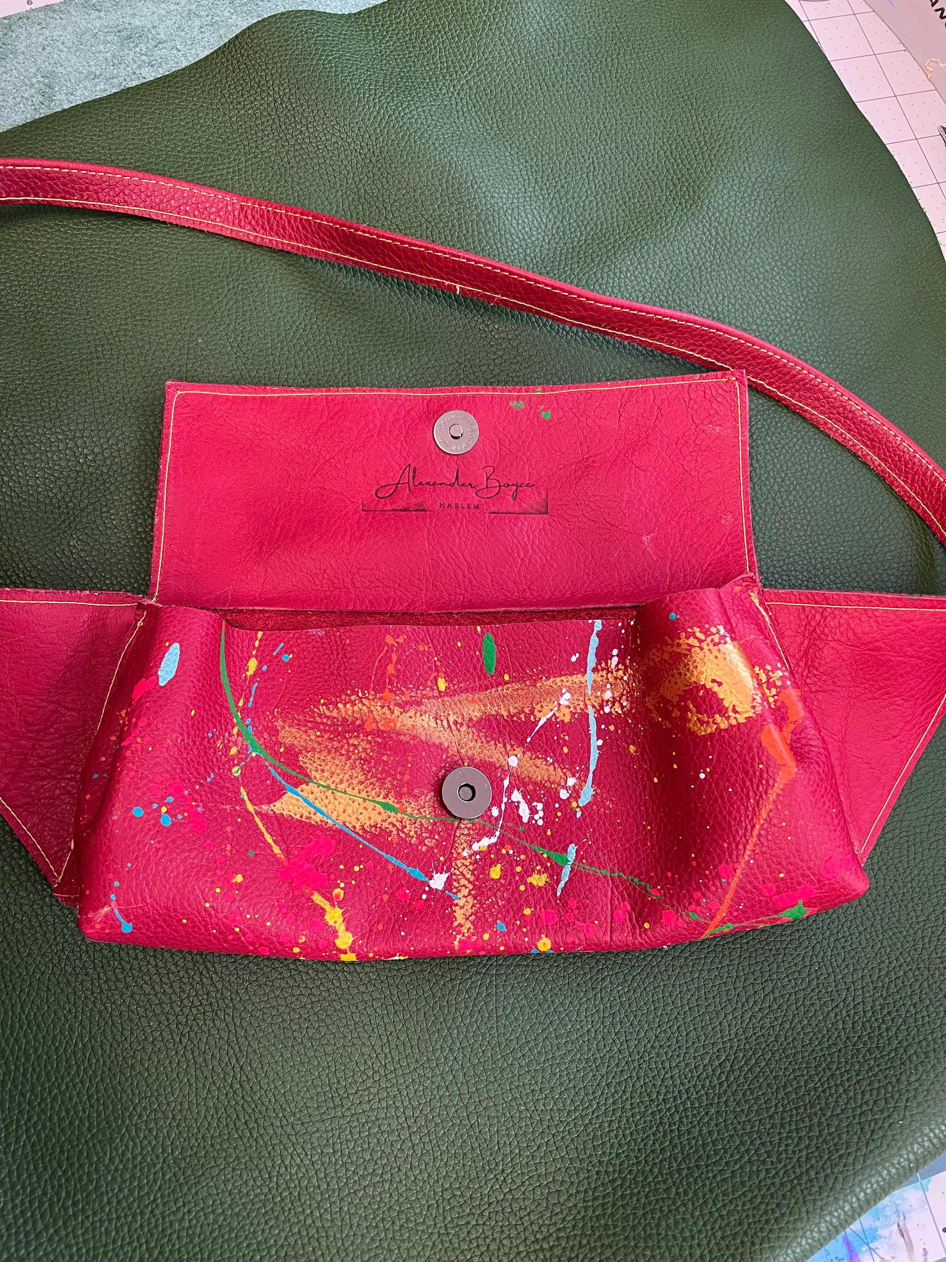 Sac Poche’ Handmade leather-Alexander Boyce Studios