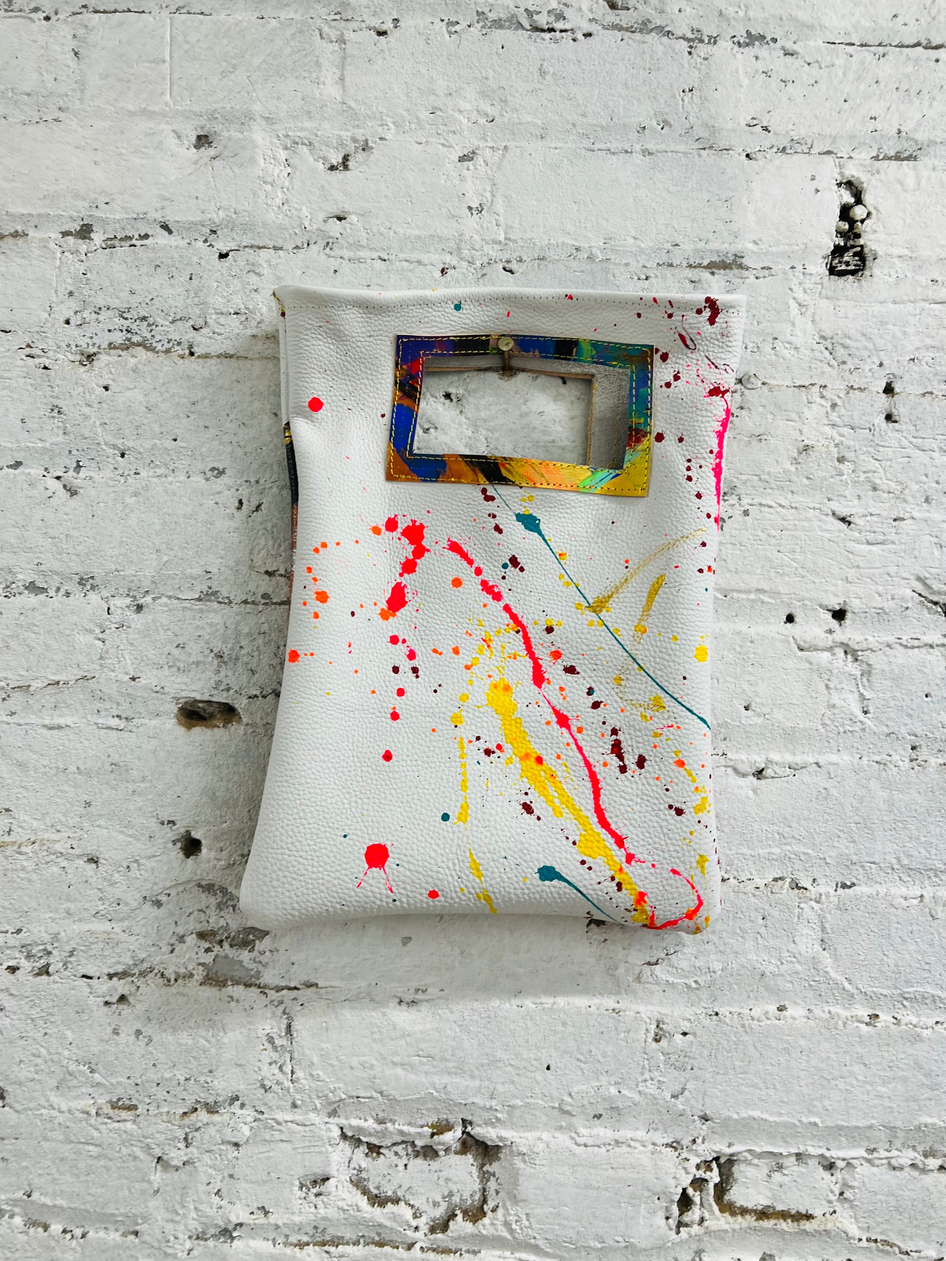 The Mun leather hand bag-Alexander Boyce Studios