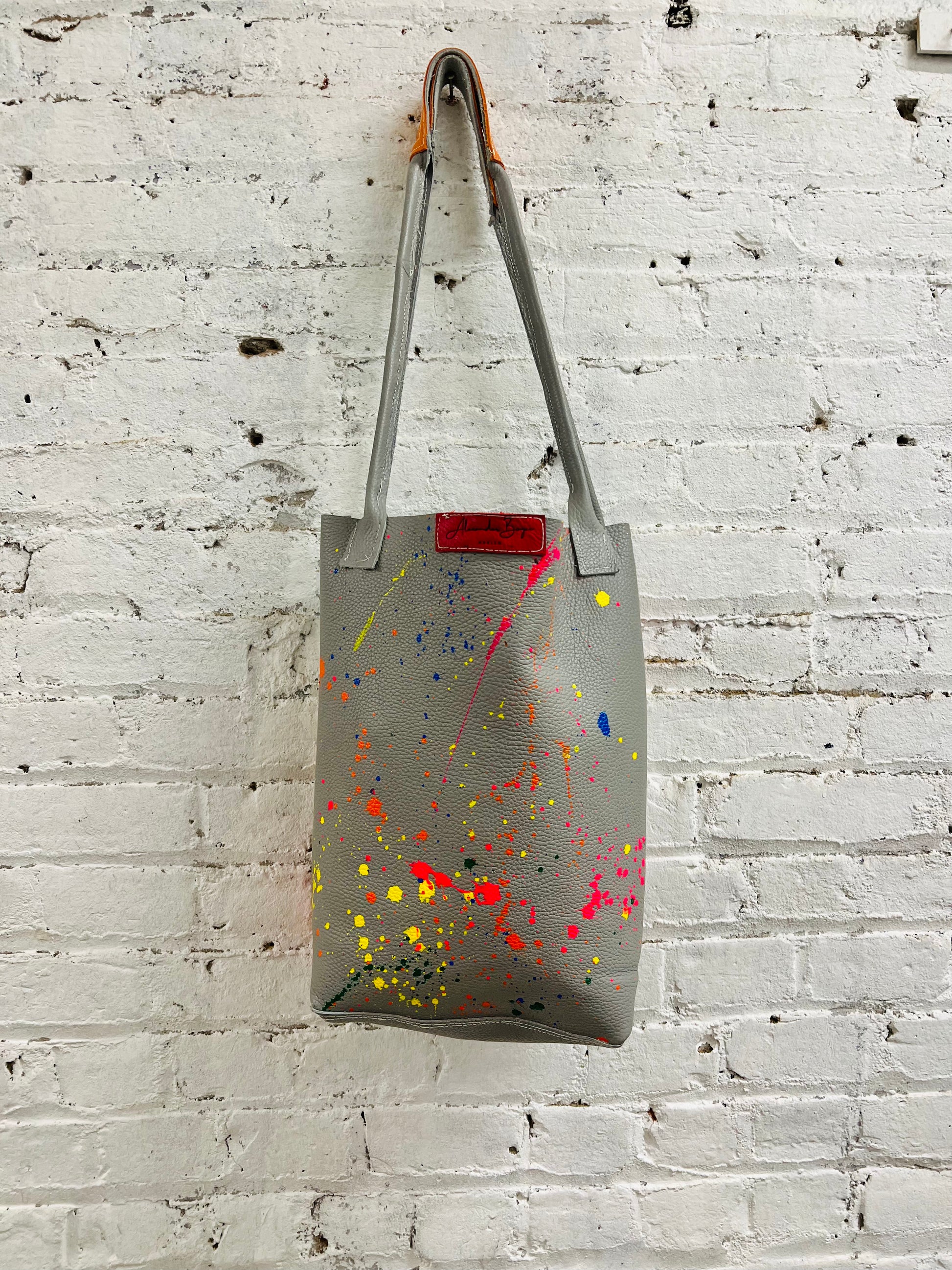 Ms Simone Leather Tote-Alexander Boyce Studios