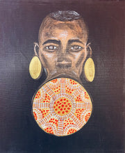 Load image into Gallery viewer, Mursi Queen Painting-Alexander Boyce Studios